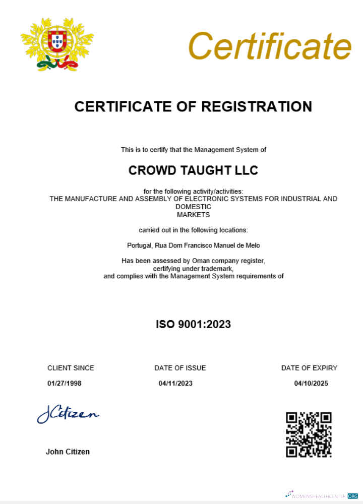 Download Portugal business registration certificate Word and PDF template Photoshop template
